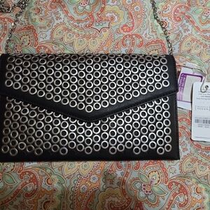 Urban Expressions Vegan Black Clutch